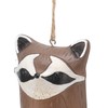 Rustic Hanging Animal Wind Chimes Resin Hand Made Natural Garden
