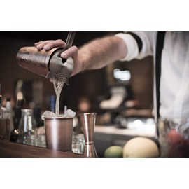 Buddy´s Bar - Hawthorne Strainer Strainer, High Quality Strainer Suitable for All Glasses and Shakers, Food-Safe and Highly Polished, Dishwasher Safe with Removable Spiral Spring