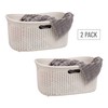 Mind Reader Basket Collection, Laundry Basket, 40 Liter (10kg/22lbs) Capacity,