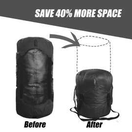 Frelaxy Compression Sack, Ultralight Sleeping Bag Stuff Sack, 40% More Storage! 11L/18L/30L/45L/52L, Compression Stuff Sack - Space Saving Gear for Camping, Hiking, Backpacking