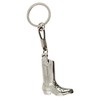 Needzo Metal Cowboy Boot Keychain, Western Themed Key Ring Accessory,