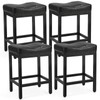 DUMOS Bar Stools Set of 4, 24 inch Counter Height