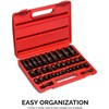 NEIKO 02443A 3/8" and 1/2" Drive Master Impact Socket Set