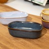 Oval Reactive Glaze Mini Oven Dishes Set Of 4 Ceramic