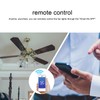 Smart WiFi Air Fan Lamp Touch Switch Voice Control Compatible