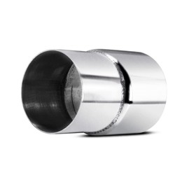 Universal 2.25" ID 2.5" ID Exhaust Pipe Adapter Connector Reducer 304 Stainless Steel 2.25 Inch to 2.5 Inch 2 1/4” ID to 2 1/2” ID kit