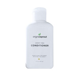 Original Sprout Worry Free Conditioner for All Hair Types, Vegan Conditioner and Detangler, Travel Size 2 oz. Bottle