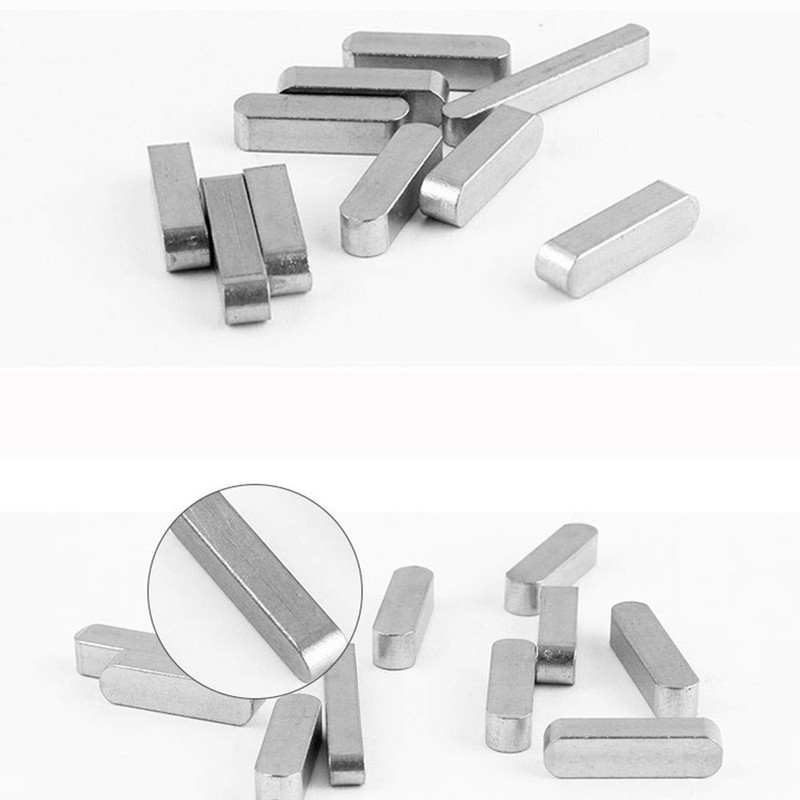 Round End Key Set, Stainless Steel Parallel Drive Shaft Key