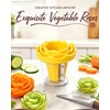 Spiral Vegetable Fruit Slicer Cutter, Flower Salad Decorating Maker