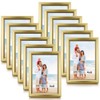 LaVie Home 4x6 Picture Frames (12 Pack, Gold) Simple Designed
