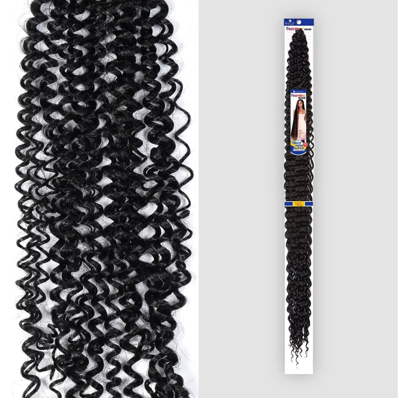 Freetress Water Wave Super Extra Long Braid 40" (1-PACK, 1B)