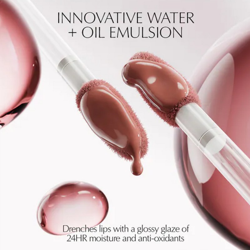 ESTEE LAUDER Glossy Pout Lip Oil 6mL, 05 Hot Cocoa