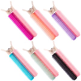 OIIKI Volumizing Hair Clips Set - 6pcs Multicolor Fluffy Root Lifting Hair Volumizers for Instant Volume and Lift at the Roots for Women and Girls