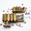 2PCS Puzzle Box Puzzle with Secret Compartment Wooden Secret Puzzle