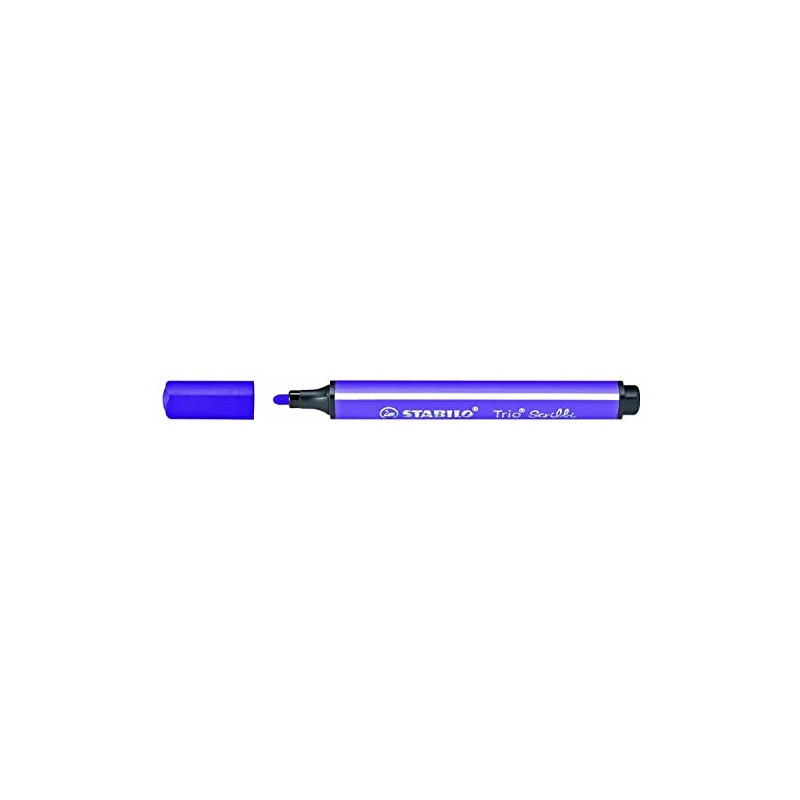 STABILO Set of 3 Trio Scribbi Triangular Felt-Tip Pens with
