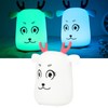Innovative Cute Deer shaped Silicone Night Light USB Rechargeable Pat