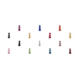 Comet Busters Multicolor Long Stone Bindi