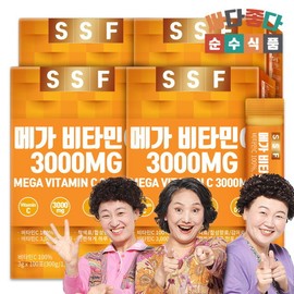 [Pure Food] Vitamin C 3000mg powder sticks 4 boxes (400 packs) 100% affordable vitamin C / [순수식품] 비타민C 3000mg 분말 스틱 4박스(400포) 실속형 비타민씨 100%