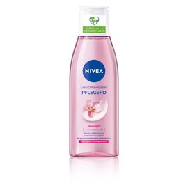 NIVEA Pflegendes Gesichtswasser für trockene und sensible Haut, veganer Toner fürs Gesicht mit Mandelöl reinigt & pflegt die Haut, mildes Gesichtswasser spendet intensive Feuchtigkeit (200 ml)
