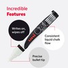 uni-ball Chalk Marker, Medium Bullet Tip, Assorted Colours (9-Pack)