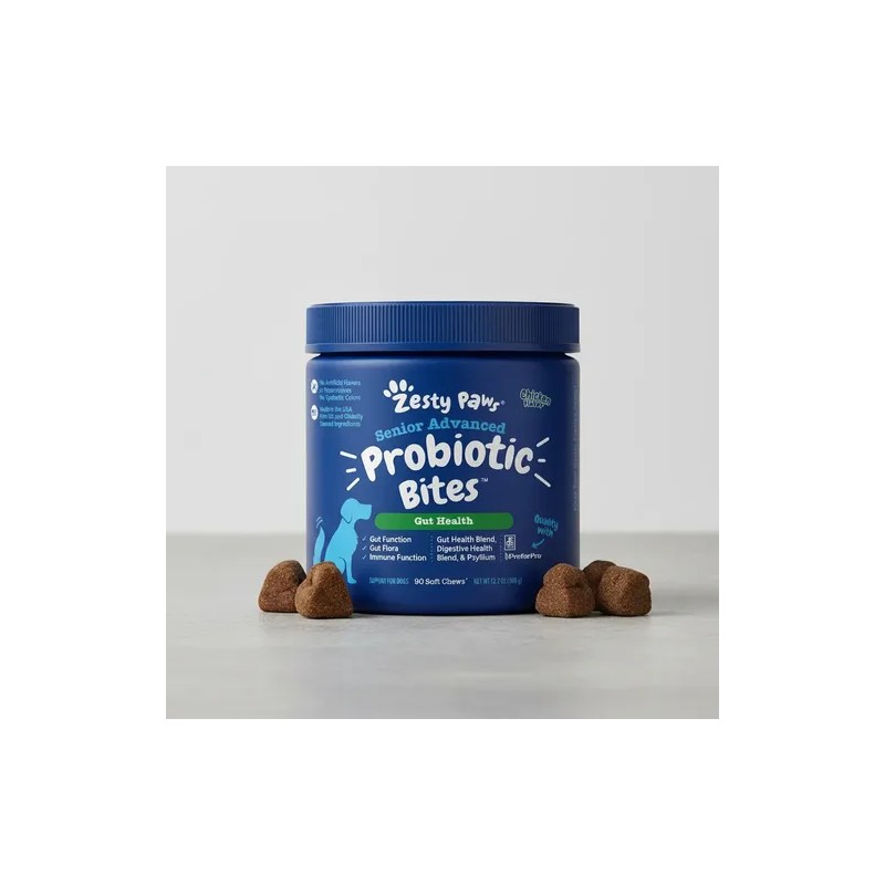 Snack Masticables Probiotico Zesty Paws Para Perros
