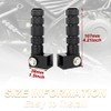 Xitomer M8 Universal Motorcycle Bike Foot Peg Foldable Mini Pedals,