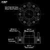 KSP 2inch 6x5.5 Hubcentric Wheel Spacers Compatible with 19-26 Ram