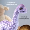 VFM - Purple Diplodocus 25cm Plush - Premium Dinosaur Soft