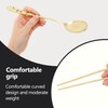 Balwoo Pine Crane Design Korean Style Spoon Chopsticks Set Rice