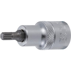 BGS 4351 | Bit Socket | 12.5 mm (1/2") Drive | Spline (for XZN) M6