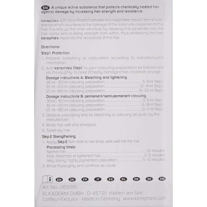 Elkaderm Keraphlex Concentrate Set, 1er Pack, (1x 2 Stück)