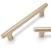 POVEFONK 10 Pack 3 inch(76mm) Champagne Bronze Kitchen Cabinet Handles