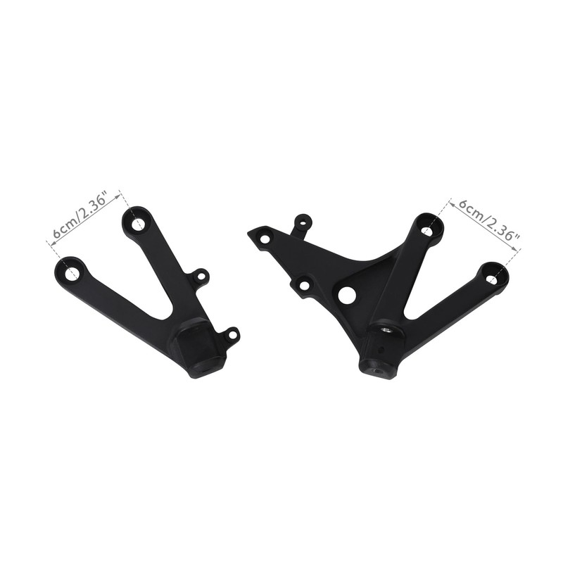 TCMT Front Driver FootPegs Footrest Bracket Fit For Honda CBR
