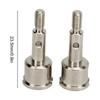 2PCS RC Rear Wheel Axle Cup Steel RC Rear Wheel