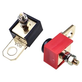 Chamixx 90 Amp 110 Amp Starter Fuse Kit 88-79023A91 88-79023A10 Compatible with MerCruiser Alpha I Gen I II M Series 150-300HP 6.2L 8.1L 8.2L 8.7L Engine for Verado Power Steering Motor for Sierra