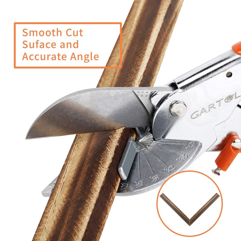 GARTOL Miter Shears- Multifunctional Trunking Shears for Angular Cutting of