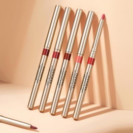 Gevlonecirly Lip Liner Matte Lip Pen Lip Pencil Tint Lipstick Non Fall Lip Color Retention Waterproof Lipstick Smooth Long Lasting Lip Concealer 9g Multiple Colors Available (2-Rose)