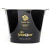 Strongbow Black Metal Ice Bucket Party Drinks Holder Chiller Cooler