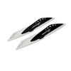 Motoforti 2pcs Universal Car Automotive Front Windscreen Wiper Spoiler Long-lasting