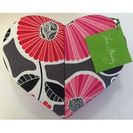Vera Bradley Limited Edition Vera Bradley Cheery Blossoms Heart Jewelry Case