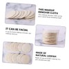 FOMIYES Makeup Remover Powder Pieces Loofah Pads for Face and