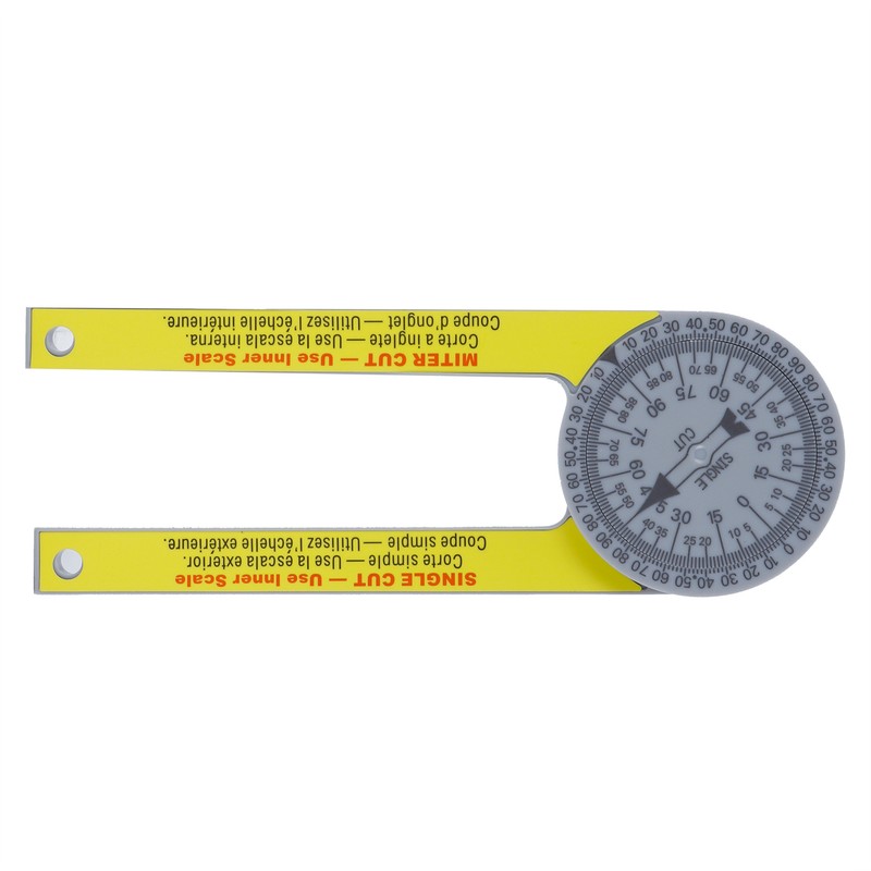 Miter Saw Protractor Portable Calibration 3-Dimensional Goniometer Angle Finder Tools