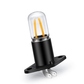 Ruiandsion Z187 T170 LED Microwave Light Bulb Warm White 110V 125V 130V 110-130V 2W Equivalent 20W LED Filament Light Bulb Replacement for Microwave Oven Light - W01