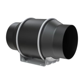 LONGWELL EC Silent 4 Inch 100mm Inline Duct Fan with Speed Controller Duct Fan Home Exhaust Ventilation Fan for HydroponicsElectric Current Type: EC, power: 27W, air volume: 212CFM
