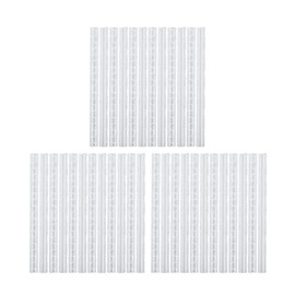 X AUTOHAUX 36pcs White Bicycle Reflectors Durable ABS Material Improves Night Visibility for Bicycle, Mountain Bike, Wheel, Wheelchair
