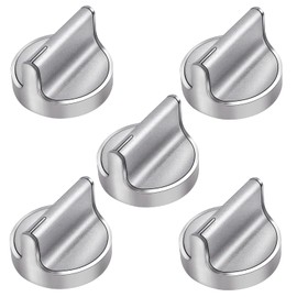 𝟮𝟬𝟮𝟯 𝙐𝙥𝙜𝙧𝙖𝙙𝙚𝙙 W10594481 Gas Range Stove Knobs 5pcs Replaces for Whirlpool Range/Oven WCG97US6DS00 WCG97US0DS00 - W10594481 Stainless Steel Cooker Stove Control Knobs Replaces AP6023301