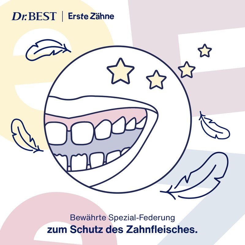 Dr.BEST Erste Zähne, Extra Weich, 1 Stück