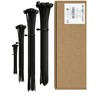 Haus Projekt Cable Ties 100 Pack Black, Mixed Size Assorted
