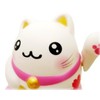 Solar Maru Happy Maneki Cat Cherry Blossom
