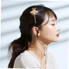 Baluue Realistic Bee Shape Hairpin Set 4pcs Hairpins Metal Hairclip